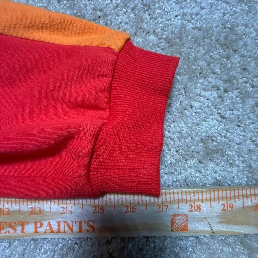 LEGO x Target Jogger Sweatpants Womens Small Red Orange Side Stripe Lounge Pants - Picture 6 of 7